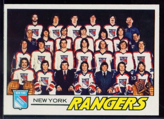 82 New York Rangers Team